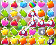 Fruit crush frenzy Eperkés HTML5 játék